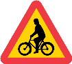تحذير لراكبي الدراجات وسائقي الدراجة