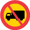 فرض حظر على مركبات نقل البضائع الثقيلة